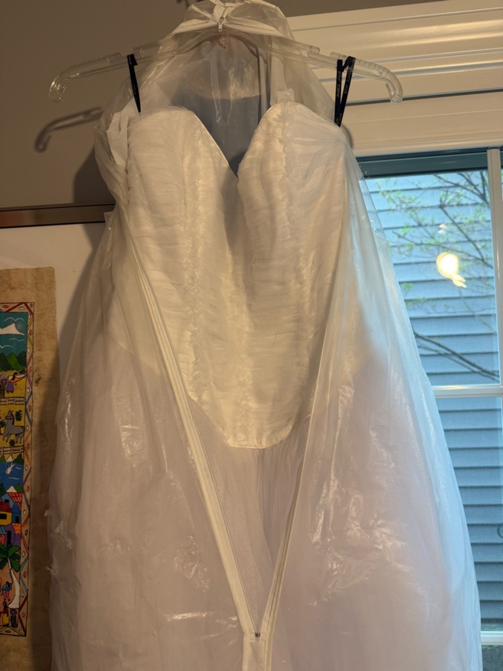 Betsey Johnson White Runway Bridal Tulle Gown - Picture 6 of 8